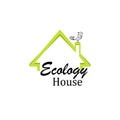 Home. Logo design template of house. Royalty Free Stock Photo